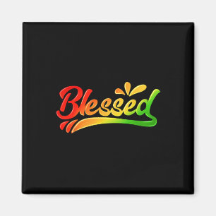 Blessed Juneteenth Shirt African American Women Me Magnet