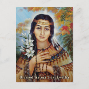 Blessed Kateri Tekakwitha Postcard
