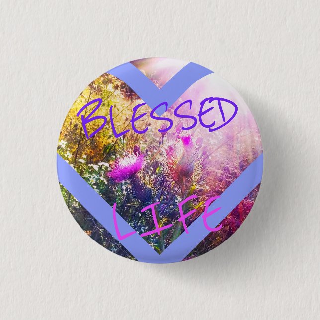 BLESSED LIFE SMALL PIN (Front)