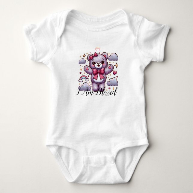 "Blessed & Loved, Every Day!" Baby Bodysuit (Front)