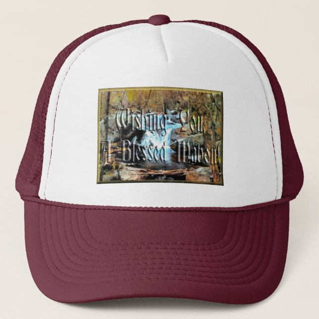 Blessed Mabon Trucker Hat (Front)