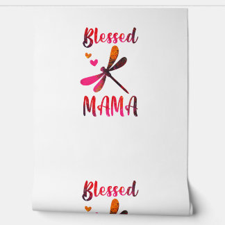 Blessed mama Dragonfly mum, Dragonfly woman T-Shir Wallpaper