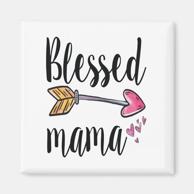Blessed Mama Magnet (Front)