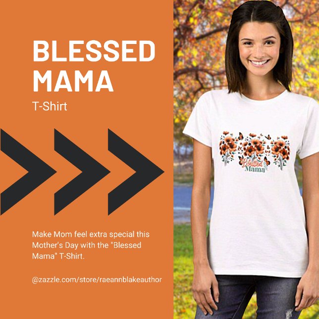 "Blessed Mama" Mother's Day T-Shirt (Creator Uploaded)