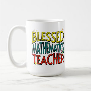 Blessed Mathematics Teacher  Coffee Mug
