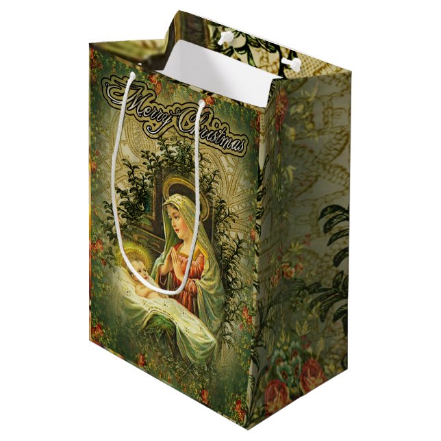 Blessed Medium Gift Bag (Front Angled)