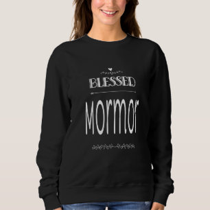 Blessed Mormor Danish Norwegian or Swedish Grandma Sweatshirt