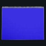 Blessed Mother Blue Calendar<br><div class="desc">Blessed Mother Blue.  Feel free to add your own words and/or pictures and change the background colour & product options via Zazzle's great customisation tools.</div>