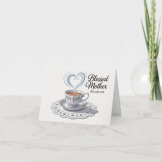 Blessed Mother Mother's Day Thank You Card