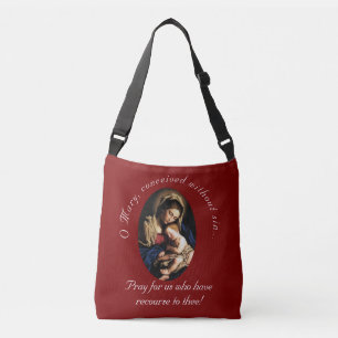 Blessed Mother Personalised Crossbody Bag