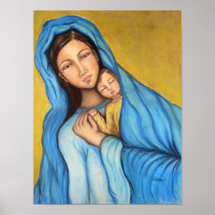 Blessed Mother Poster