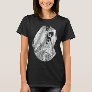 Blessed Mother Virgin Mary Aesthetic Religious Dis T-Shirt