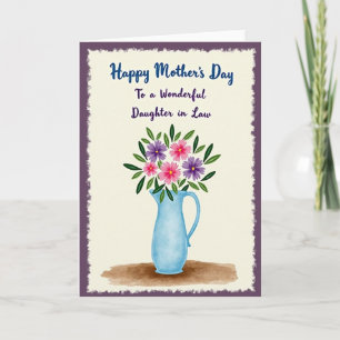 Blessed Mothers Day Design Card