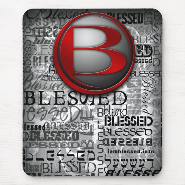 Blessed_mousepad_multi Mouse Pad (Front)