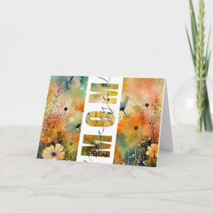 Blessed Mum Greeting Card