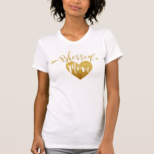 Blessed Mum T-Shirt (Front)