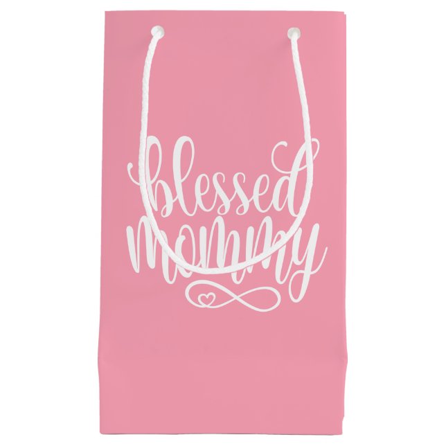 Blessed Mummy Mother's Day Quote | Gift Bag (Front)