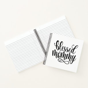 Blessed Mummy Mother's Day Quote   Notebook