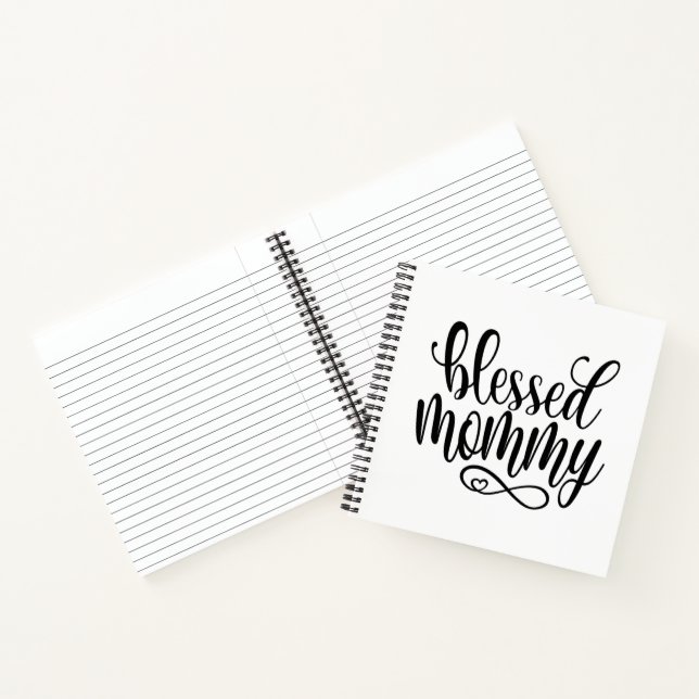Blessed Mummy Mother's Day Quote | Notebook (Inside)
