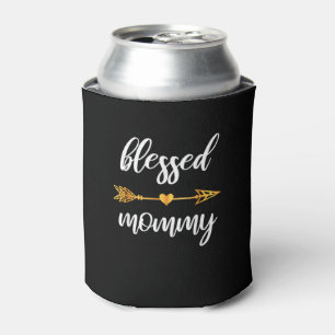 Blessed Mummy Shirt Mum Women Family Matching Than Can Cooler