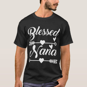 Blessed Nana Cursive T-Shirt