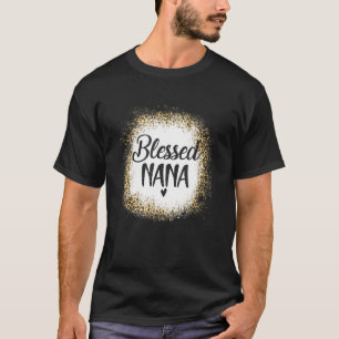 Blessed Nana Leopard Best Mum Ever Mother's Da T-Shirt