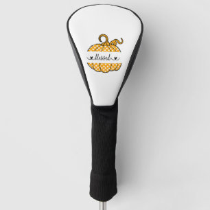 Blessed Nana Pumpkin Art Thanksgiving Halloween Golf Head Cover
