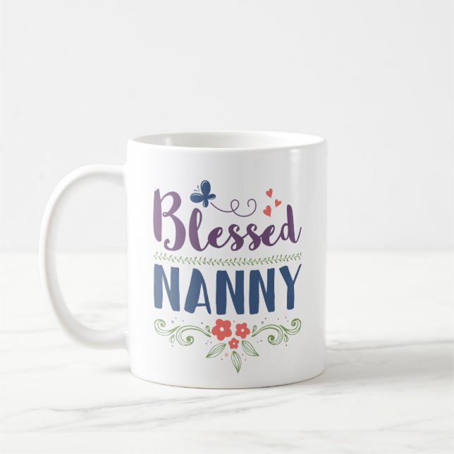 Blessed Nanny Coffee Mug (Left)