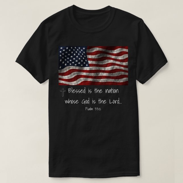 Blessed Nation T-Shirt (Design Front)