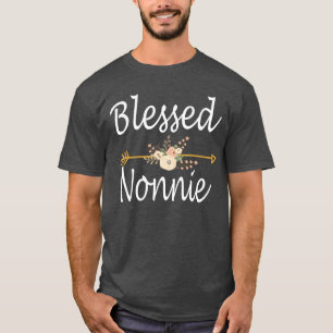 Blessed Nonnie Mothers Day Giftsee friend funny gi T-Shirt