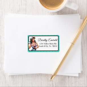Blessed Nurse Pinup Label