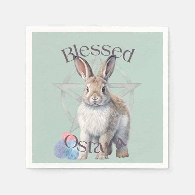 Blessed Ostara Napkins (Front)