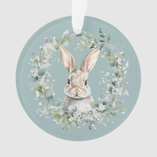 Blessed Ostara Rabbit Spring Easter Acrylic Ornament