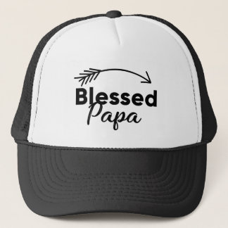 Blessed Papa CG1673 Trucker Hat