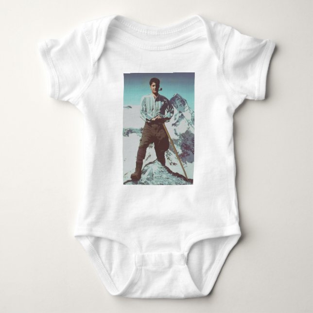 Blessed Pier Giorgio Frassati Baby Bodysuit (Front)