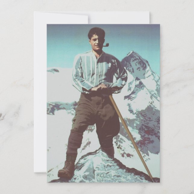Blessed Pier Giorgio Frassati Invitation (Front)