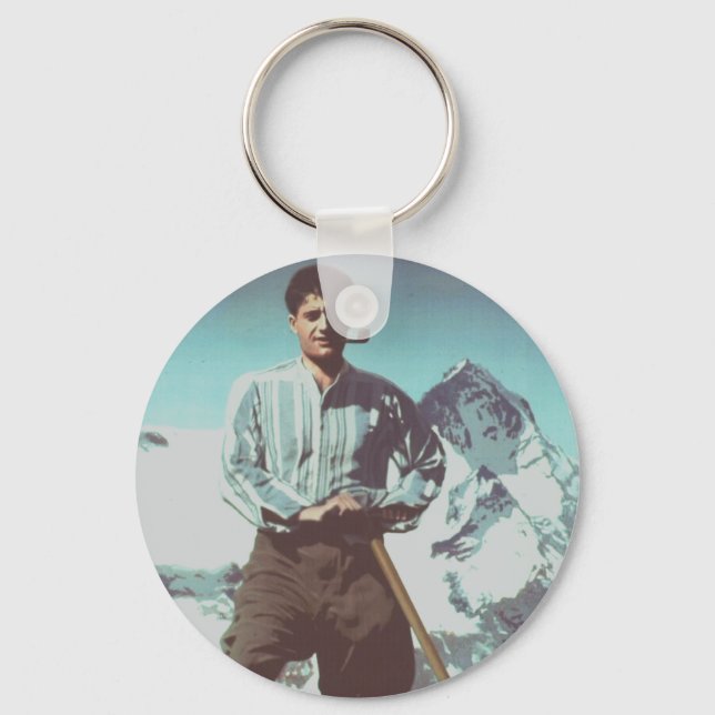 Blessed Pier Giorgio Frassati Key Ring (Front)