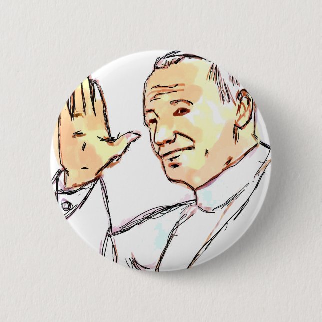 Blessed Pope John Paul II Pin (Front)