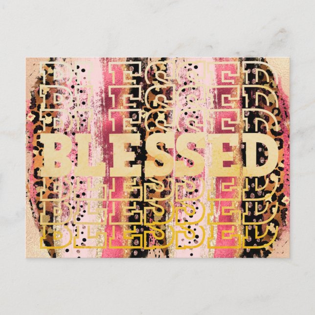 Blessed Postcard (Front)
