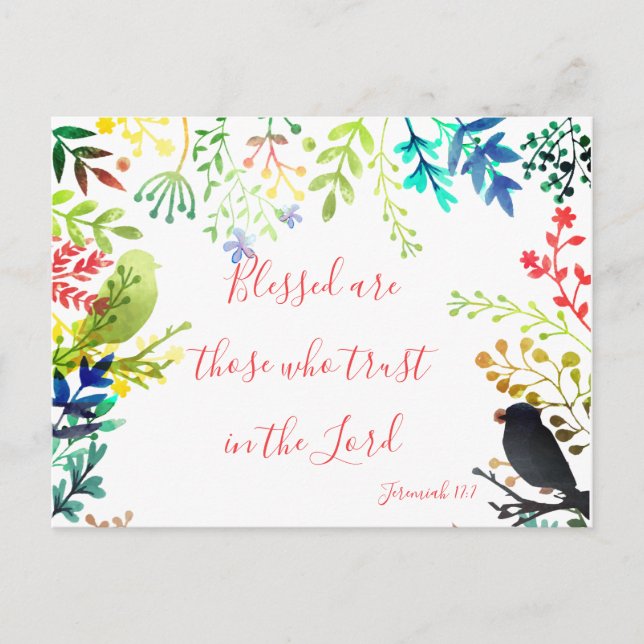 Blessed Postcard (Front)