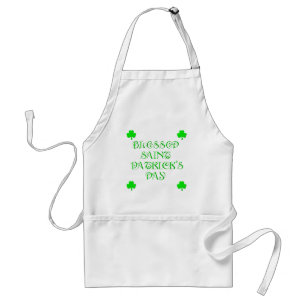 Blessed Saint Patrick's Day (3) Standard Apron