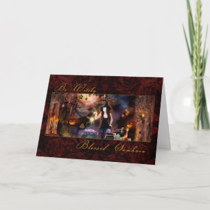 Blessed Samhain - Be Witchy Card