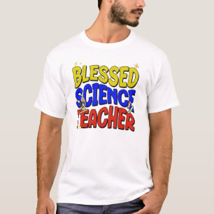 "Blessed Science Teacher" Christian T-Shirt