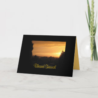 Blessed Shavuot Holiday Card