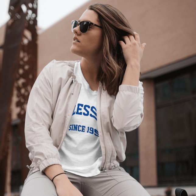 Blessed Since [Year] T-Shirt (Creator Uploaded)