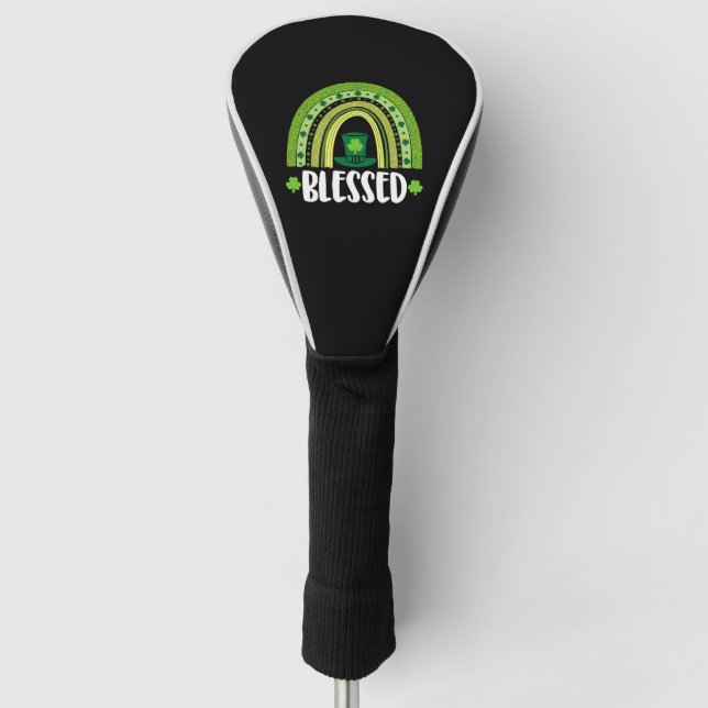 Blessed St Patricks  Golf Head Cover (Front)