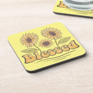 Blessed Sunflowers Coaster