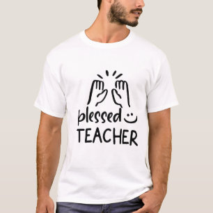 Blessed Teacher Faith Back To School T-Shirt