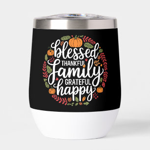 Blessed Thankful Family Thanksgiving Dinner
