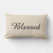 Blessed Throw Pillow